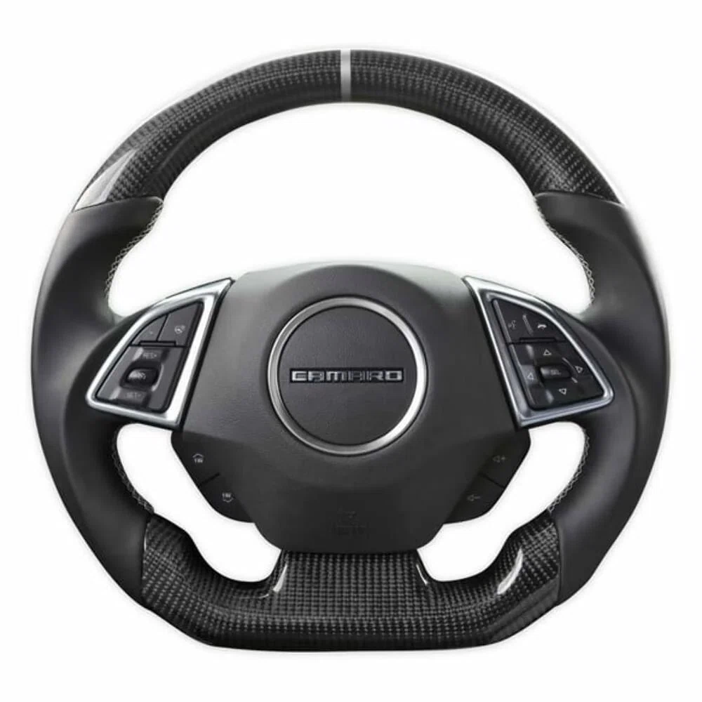 Fits 2016-22 Chevrolet Camaro Muscle Cars Steering Wheel Carbon Fiber CA950-15
